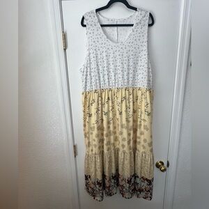 3xl Floral midi/maxi dress